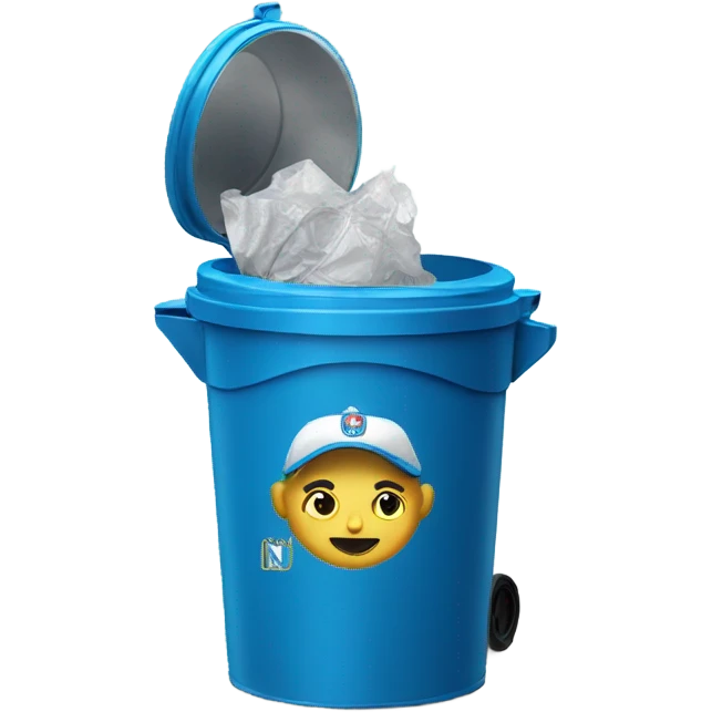 Napoli FC trash can emoji