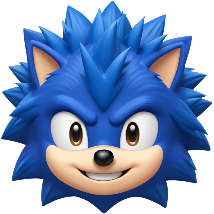 супер ежик Соник emoji
