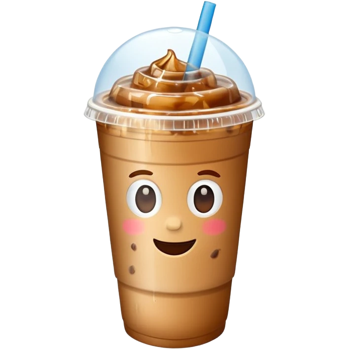 takeout ice coffee emoji
