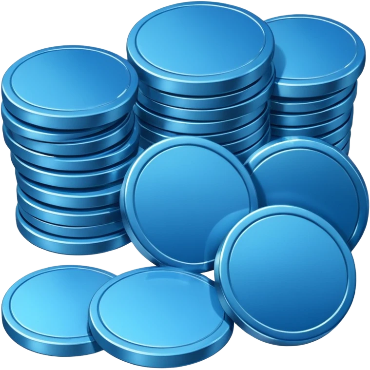 blue coins credit pack emoji