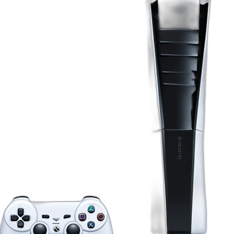 white game console controller emoji