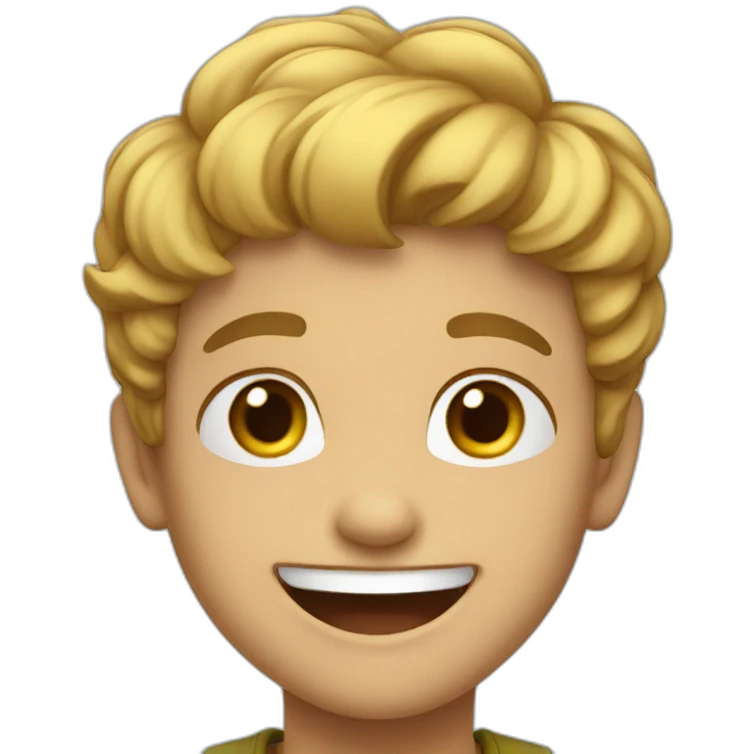 happy boy emoji