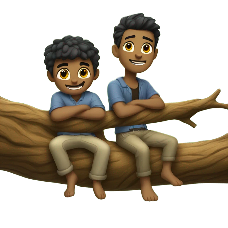 jake shane in a tree emoji