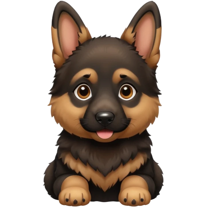 german shepard puppy emoji
