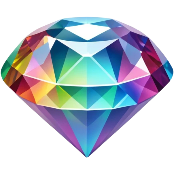 Rainbow Diamond emoji