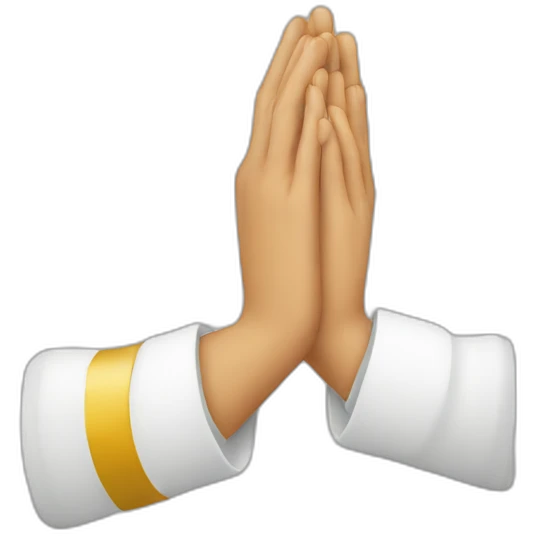 a pray logo  emoji