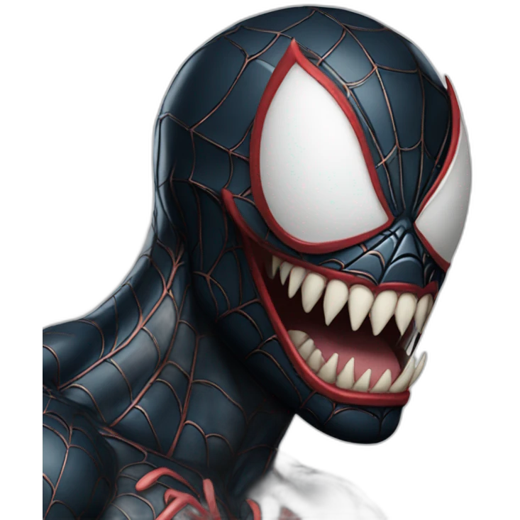 venom spiderman emoji
