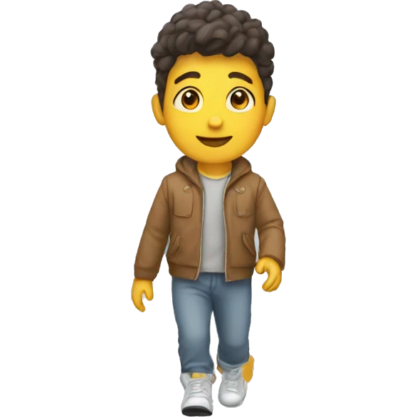 go for a walk in park emoji