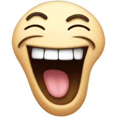 Doodle laughing  emoji