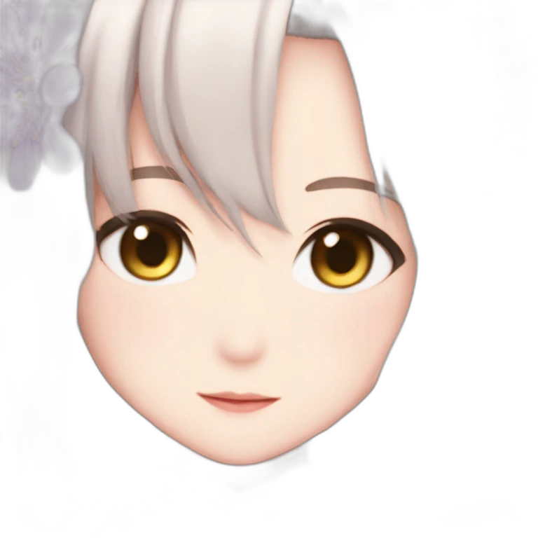 Emilia（Re:Zero・Beautiful Girl） emoji
