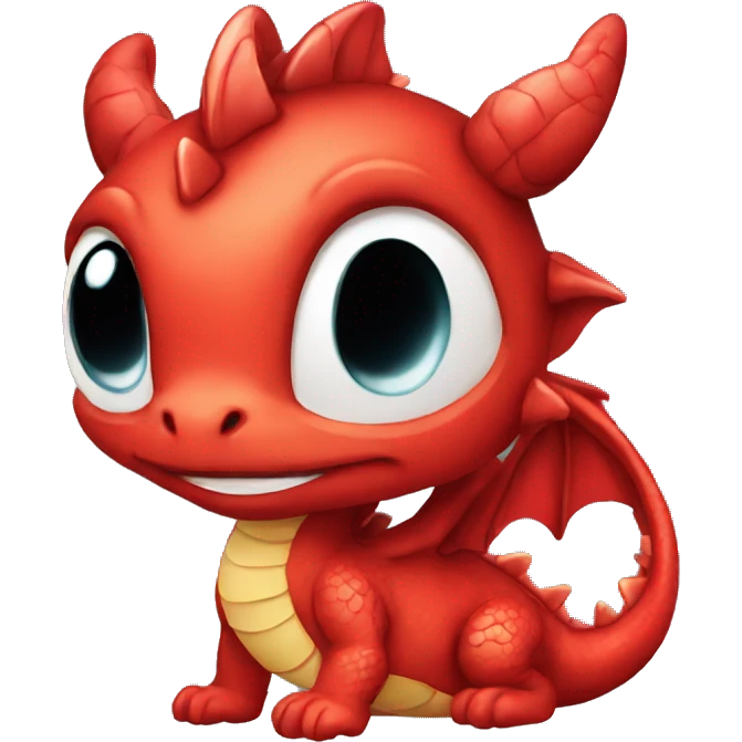 baby red dragon emoji