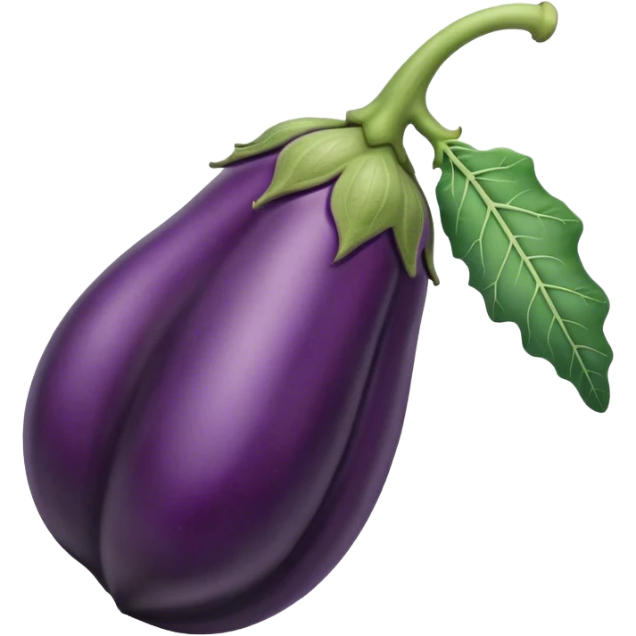 Veiny eggplant emoji