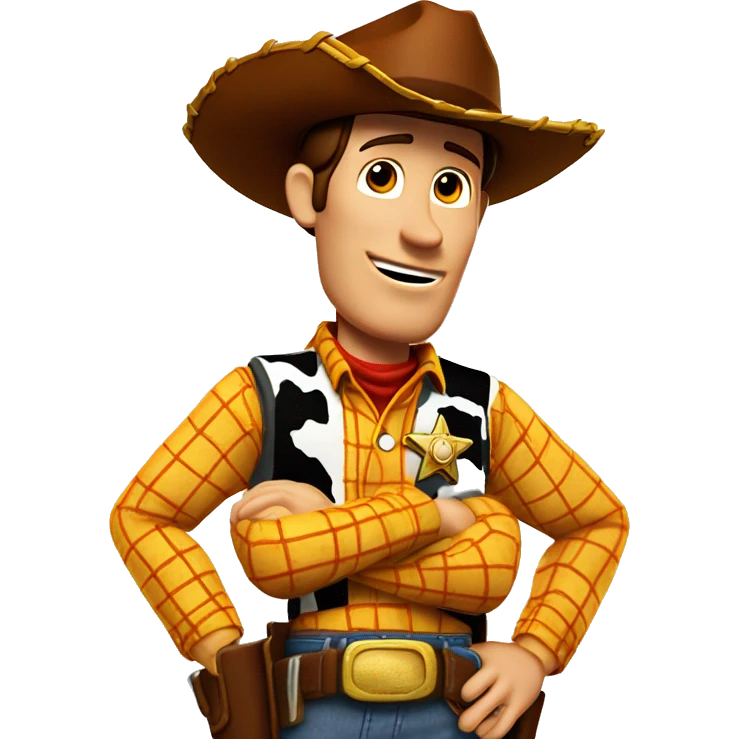 sheriff woody of construction emoji