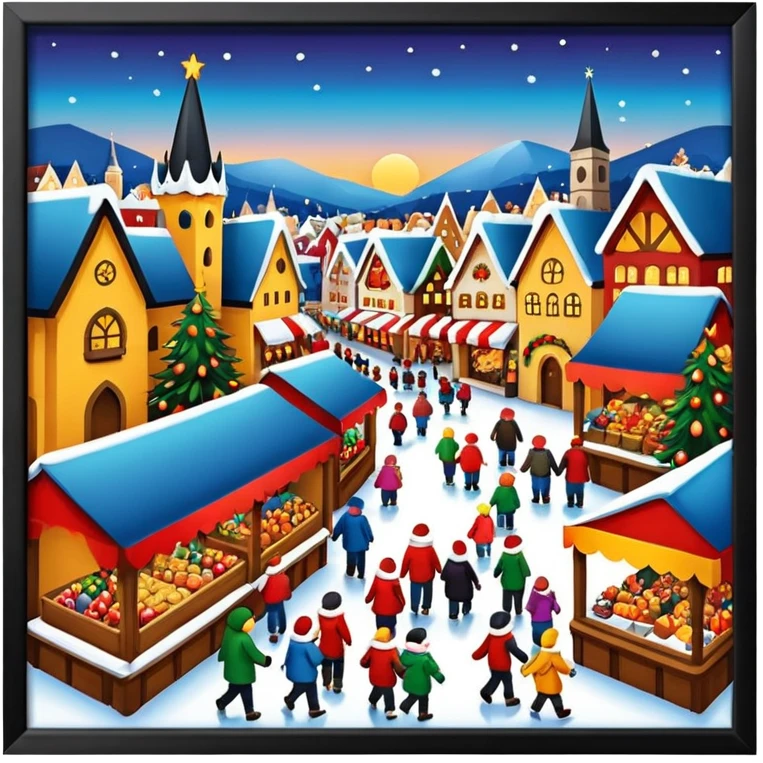 Christmas MArket emoji