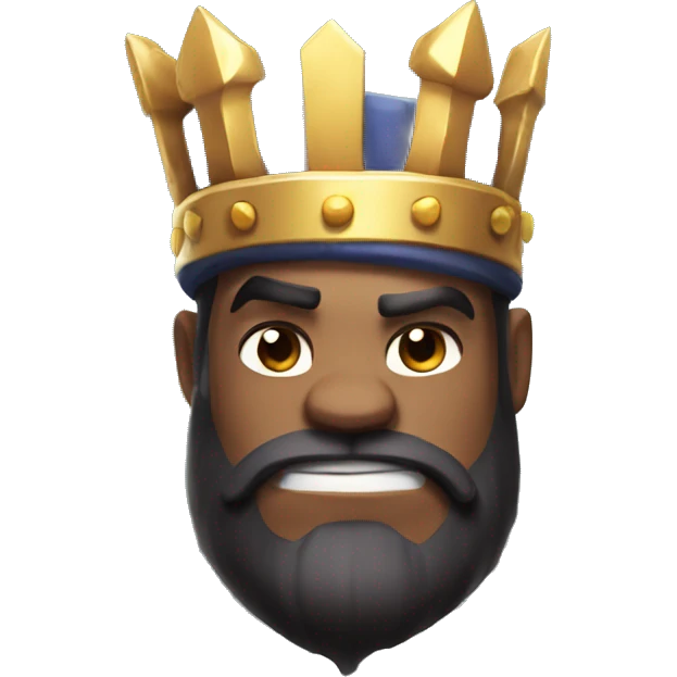 clash royale king heheheha emoji