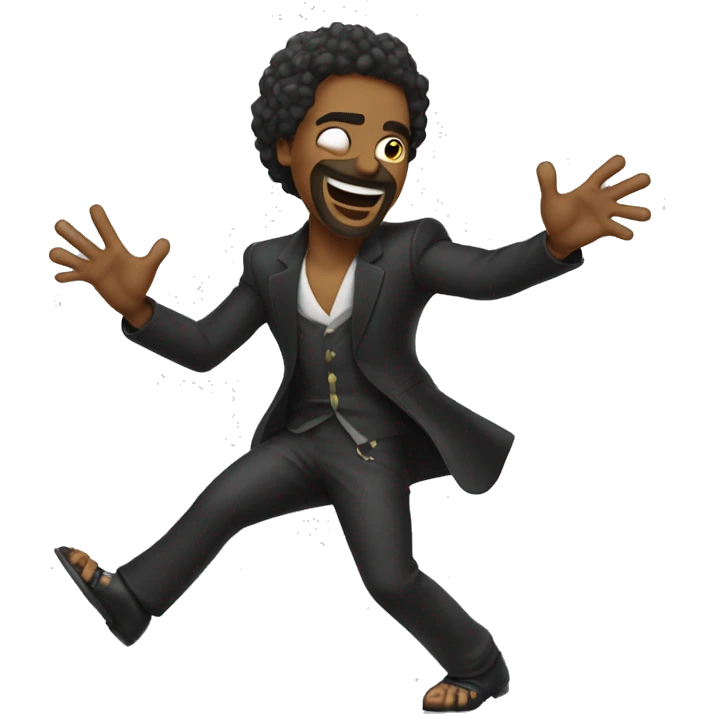 homem de ferro dançando funk emoji