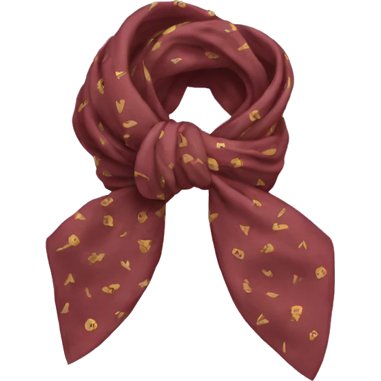 bow scarf emoji