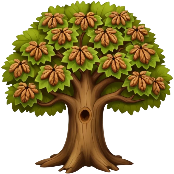 walnut tree emoji