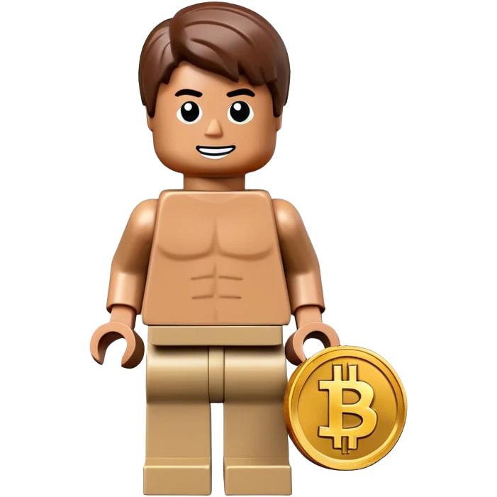 lego homme bitcoin emoji