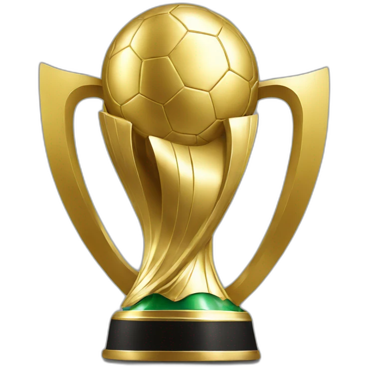 world cup trophy emoji