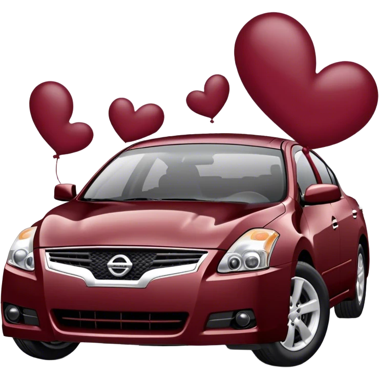 Maroon nissan altima 2012 emoji