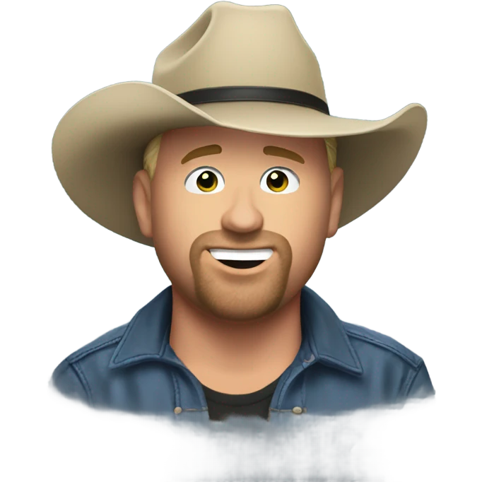 Garth brooks with shock emoji