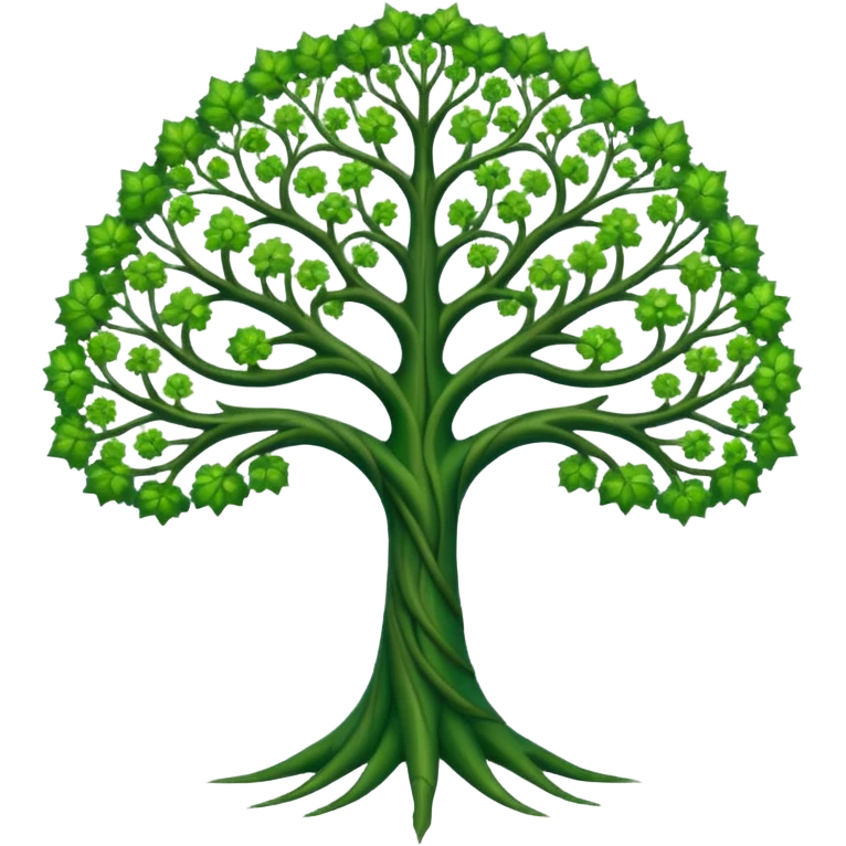 Fractal Tree emoji