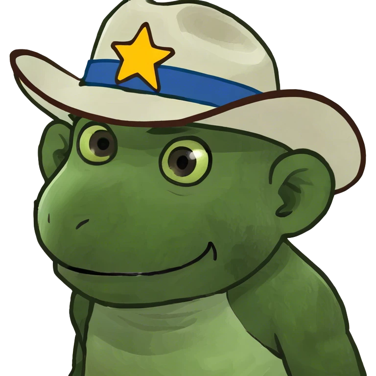 a monkey wearing a cow boy hat emoji