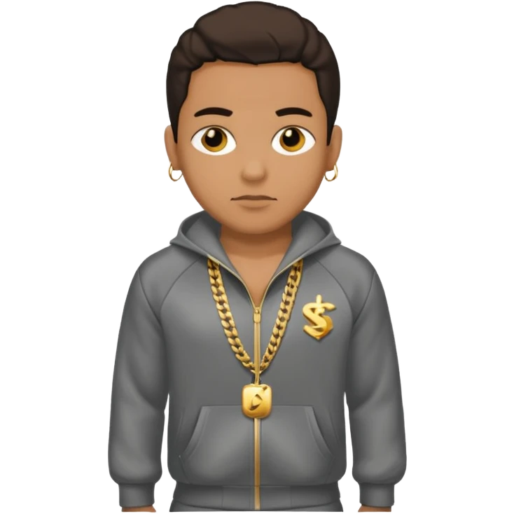 gangster in track suit emoji