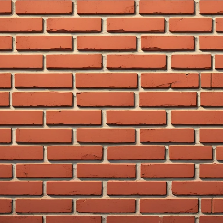 brick wall with red bricks emoji