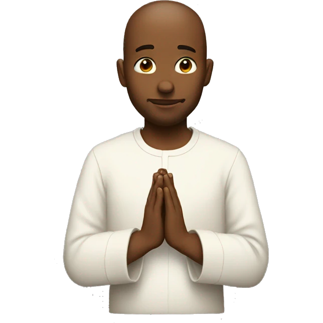 Praying emoji