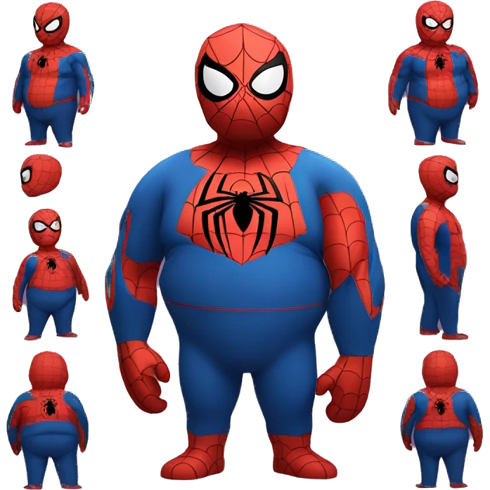 Fat Spider-Man  emoji