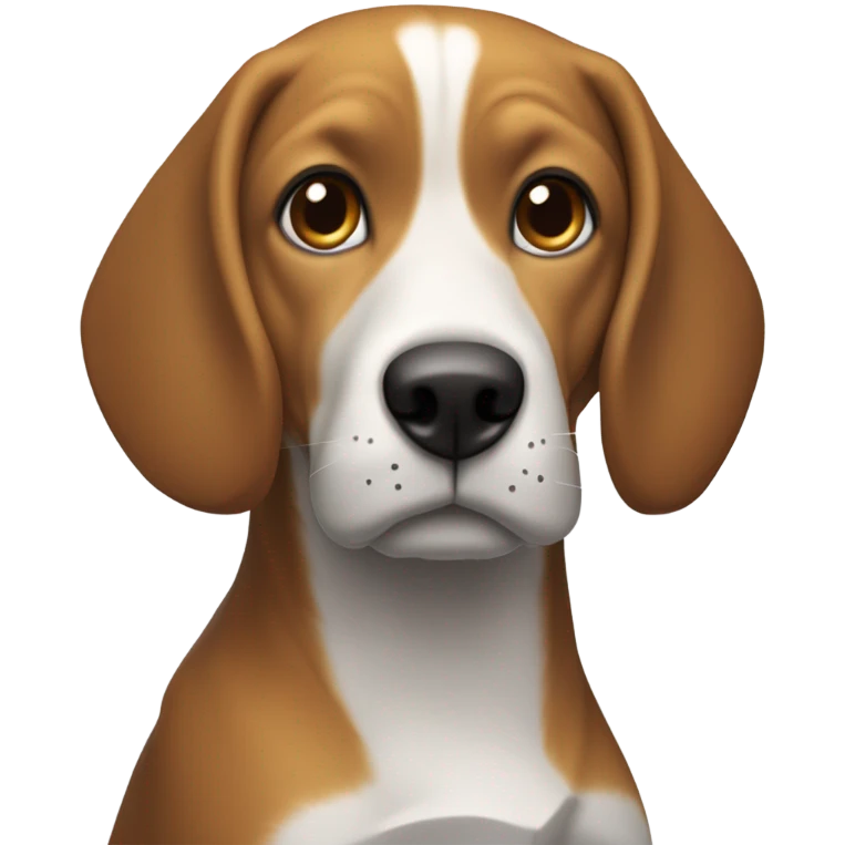 Human beagle emoji
