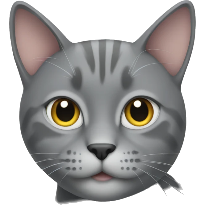 grey cat emoji