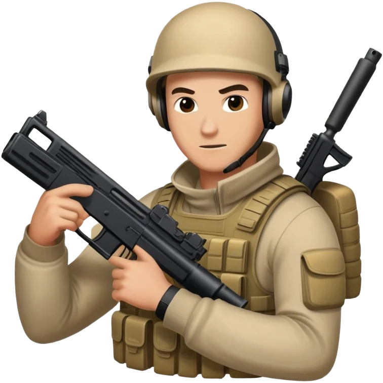 A guy playing counter strike 2 emoji