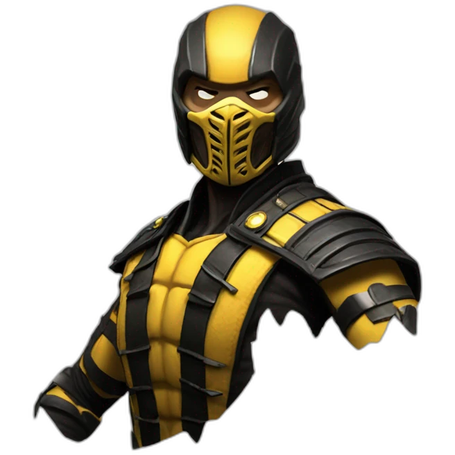 mortal kombat scorpion emoji