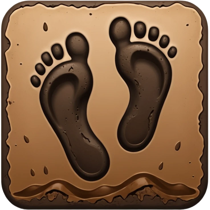 ayakkabı izi emoji