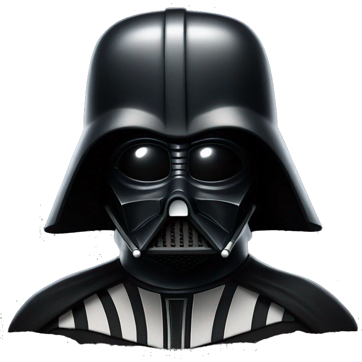 Darth vader realistic emoji