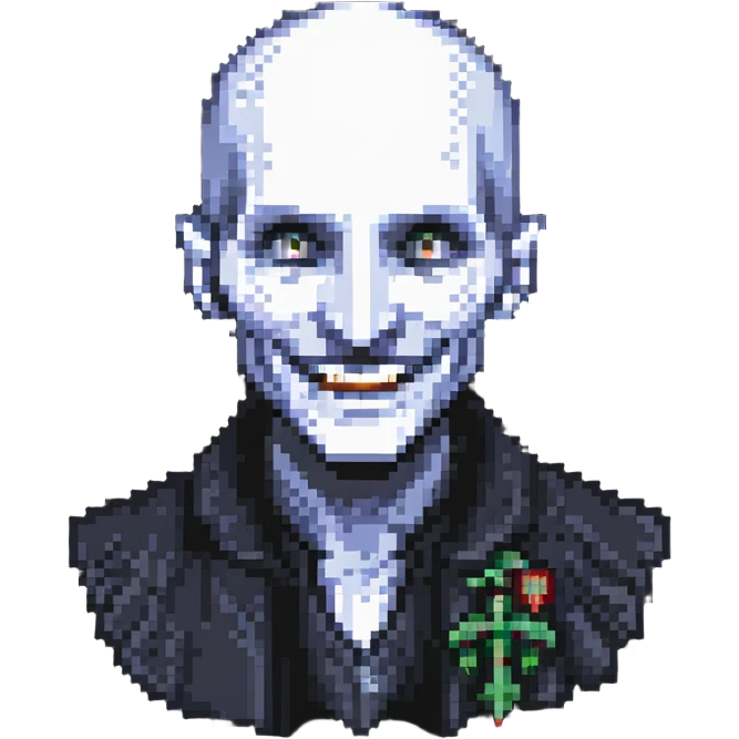 smiling Voldemort emoji