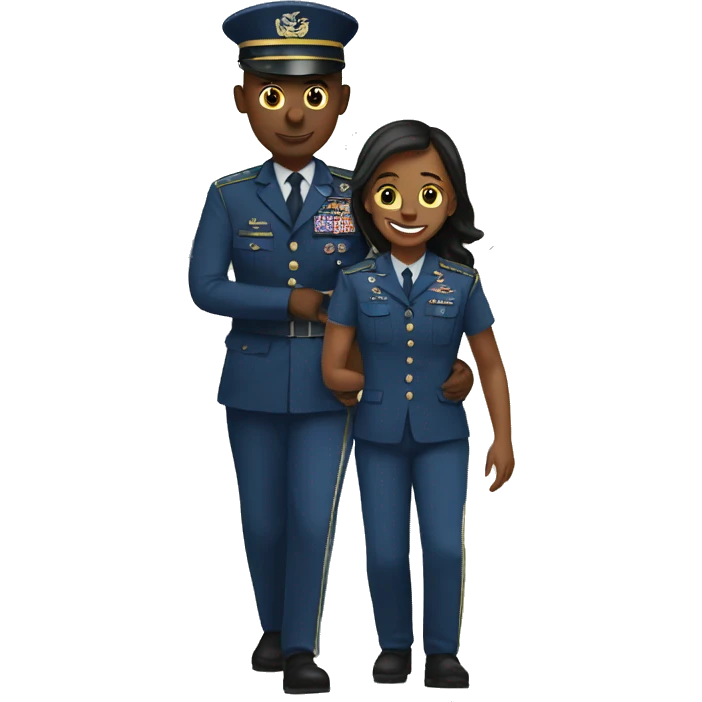 Military homecoming emoji