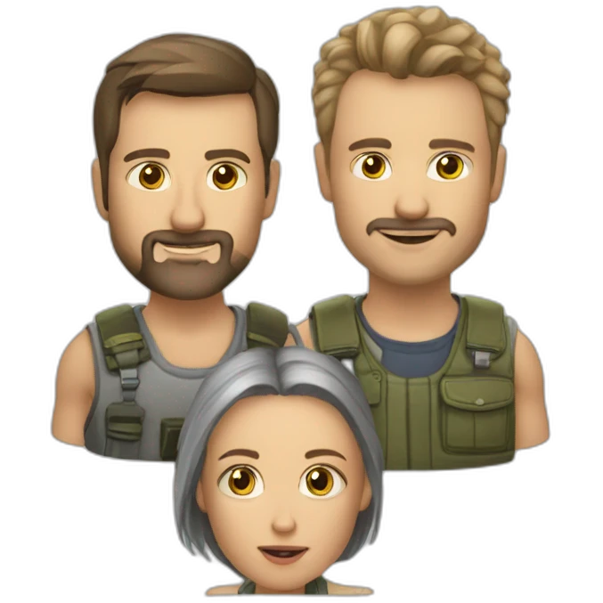 bartek-andrzej-damian-sandra emoji