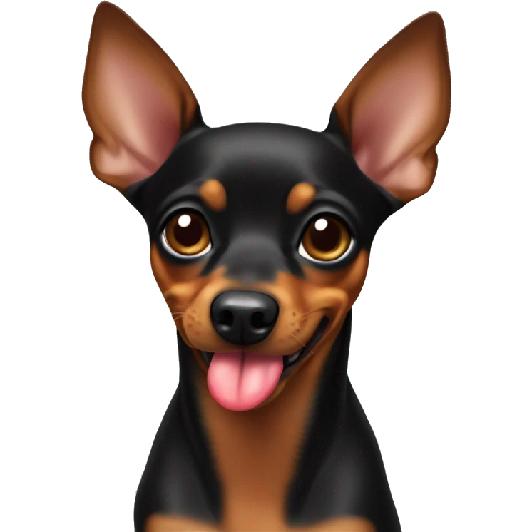 dog-mini-pinscher-tongue emoji