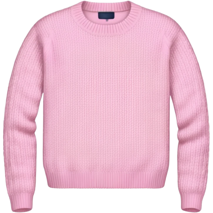 light pink sweater emoji