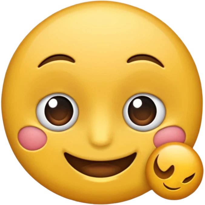 Пчела с ноутбуком в стиле чиби emoji