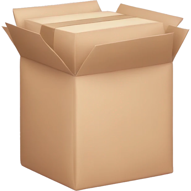 light pink package emoji