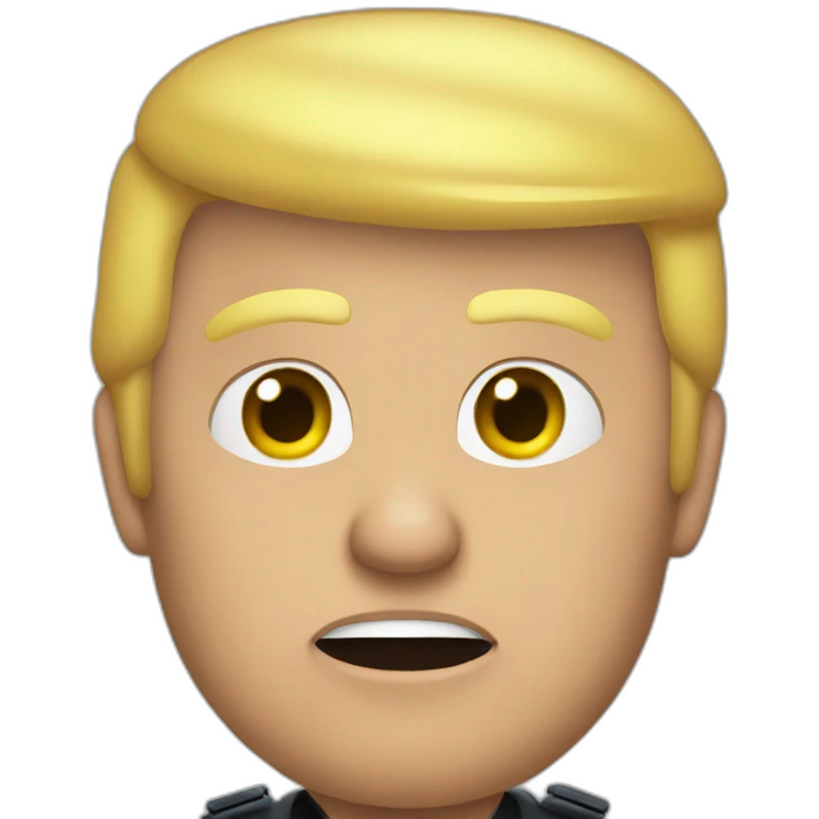 trump-getting-arrested emoji