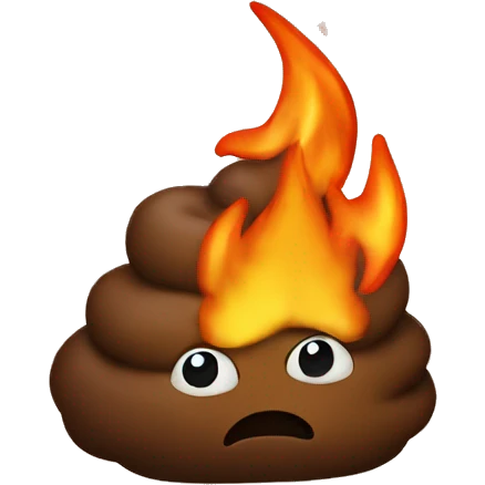 fire poop emoji emoji