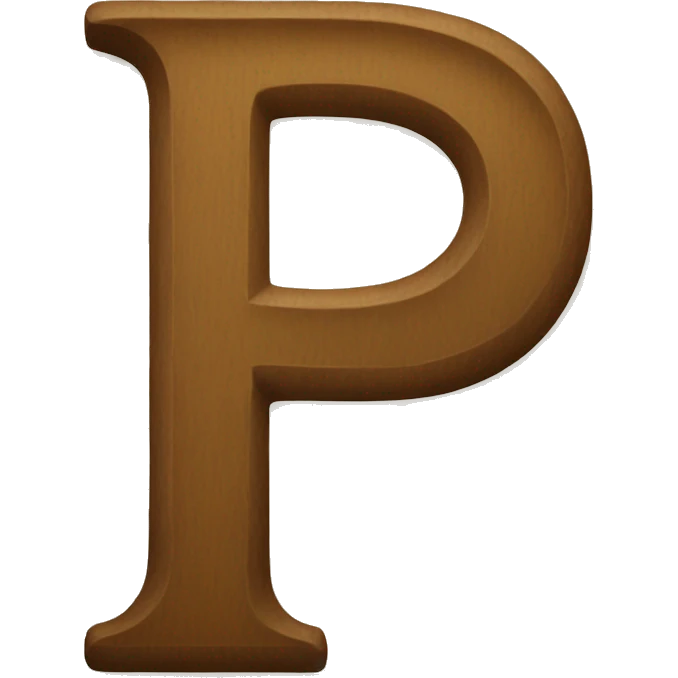 Letter P emoji
