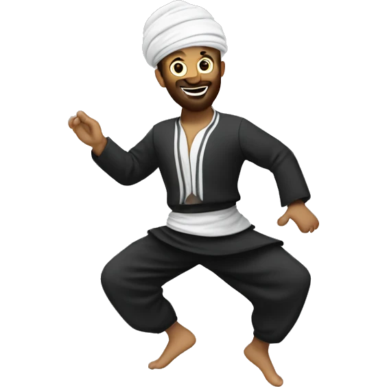Dancing dabke emoji