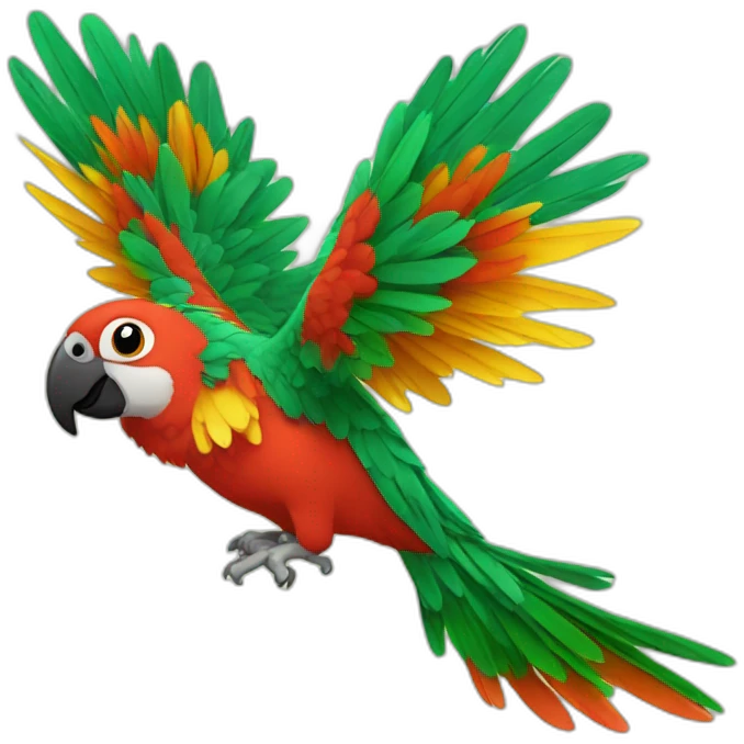 fiesta-parrot emoji